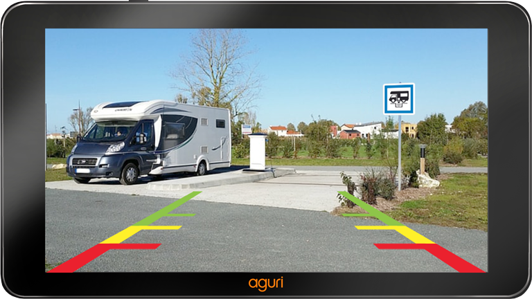 GPS CAMPING CAR AVEC CAMERA DE RECUL 2023