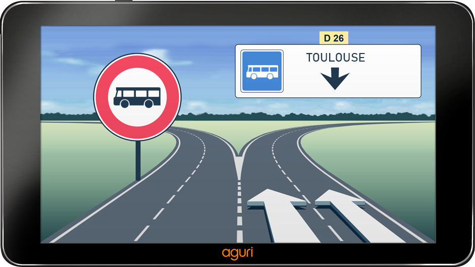 GPS à navigation dédiée aux Autocars et Bus